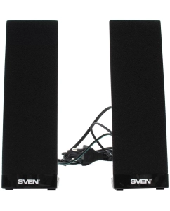 Купить Колонки компьютерные Sven 230 Black (SV-0110230BK) в E-mobi