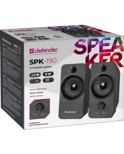 Купить Колонки компьютерные Defender SPK-190 Black (65190)  в E-mobi