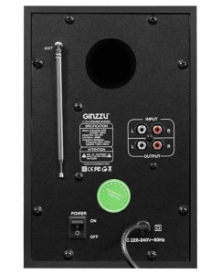 Купить Колонки компьютерные Ginzzu GM-405 Silver/Black  в E-mobi