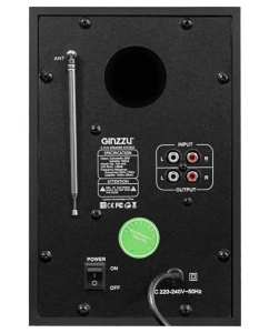 Купить Колонки компьютерные Ginzzu GM-406 Black  в E-mobi