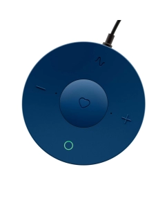 Купить Колонка умная SberBoom Mini с голосовым ассистентом Салют, тёмно-синяя  в E-mobi