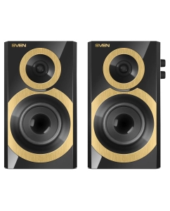 Купить Колонки компьютерные Sven SPS-619 черный, золотистый (SV-011277)  в E-mobi