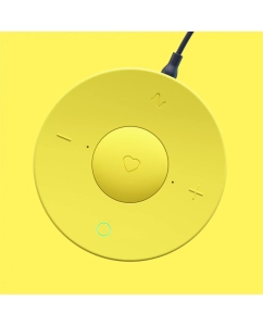 Купить Колонка умная Sber SberBoom Mini 2 ассистент Салют и Gigachat, жёлтый, SBDV-00250Y  в E-mobi