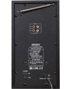 Купить Колонки компьютерные Ginzzu GM-426 Black  в E-mobi
