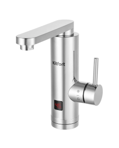 Купить Водонагреватель проточный Kitfort КТ-4029 серебристый в E-mobi