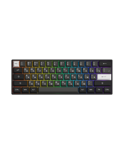 Купить Клавиатура AKKO 3061S Black&Sliver RGB Hot Swap ASA profile в E-mobi