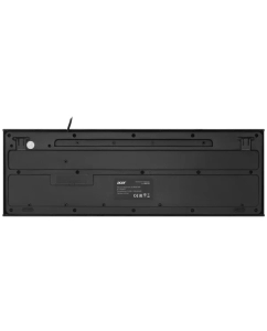 Купить Проводная игровая клавиатура ACER OKW120 черный (zl.kbdee.006)  в E-mobi