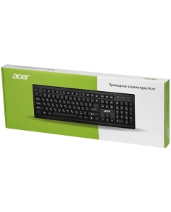 Купить Проводная игровая клавиатура ACER OKW120 черный (zl.kbdee.006)  в E-mobi