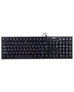 Купить Проводная клавиатура Sven Standard 304 Black (SV-03100304UB) в E-mobi