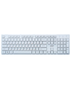 Купить Проводная клавиатура Acer OKW123 White (ZL.KBDEE.00D) в E-mobi