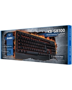 Купить Проводная игровая клавиатура Sven KB-G8300 Black (SV-019280)  в E-mobi