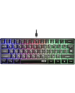 Купить Проводная игровая клавиатура Defender GK-116 Black (45117)  в E-mobi