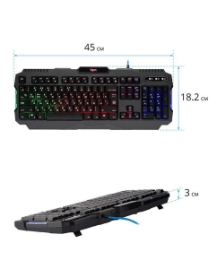 Купить Проводная игровая клавиатура Defender Legion GK-010DL Black (45010)  в E-mobi