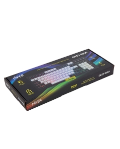 Купить Проводная игровая пленочная клавиатура HIPER GKEY-1000 Black  в E-mobi