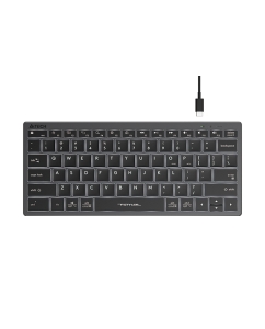 Купить Проводная клавиатура A4Tech Fstyler FX61 Gray в E-mobi