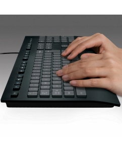 Купить Проводная клавиатура Logitech K280e Black (920-005215)  в E-mobi