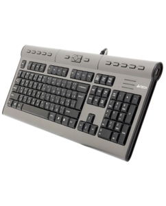 Купить Проводная клавиатура A4Tech KLS-7MUU Silver/Black  в E-mobi