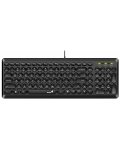 Купить Проводная клавиатура Genius SlimStar Q200 черный (31310020402)  в E-mobi