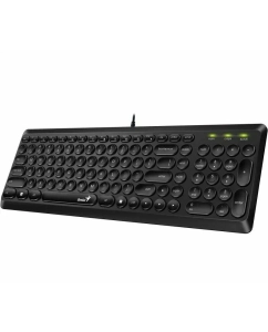 Купить Проводная клавиатура Genius SlimStar Q200 черный (31310020402)  в E-mobi