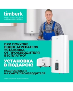 Купить Водонагреватель накопительный Timberk T-WSS100-N27C-VG  в E-mobi