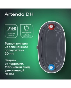 Купить Водонагреватель Ballu BWH/S 100 Artendo DH  в E-mobi