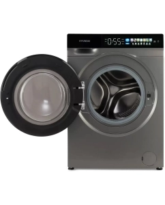 Купить Стиральная машина Hyundai WFE9230 Dark Gray, с фронтальной загрузкой, с паром, 10кг, 1200о  в E-mobi