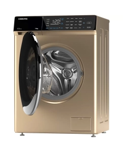 Купить Стиральная машина Hiberg i-DDQ9 - 712 G золотистый  в E-mobi