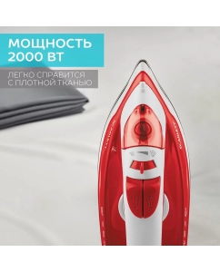 Купить Утюг SCARLETT SC-SI30S08 красный  в E-mobi