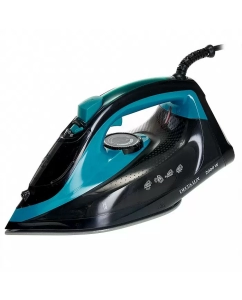 Купить Утюг Delta LUX DE-3000 черный, бирюзовый в E-mobi