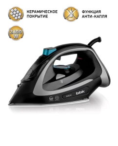 Купить Утюг BBK ISE-2405 Black/Silver  в E-mobi