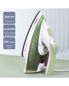 Купить Утюг GALAXY LINE GL6134 белый, зеленый в E-mobi