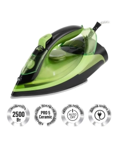Купить Утюг Polaris PIR 2550AK 3m зеленый в E-mobi