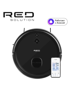 Купить Робот-пылесос RED SOLUTION RV-RL6000S черный в E-mobi