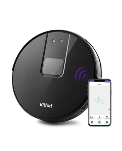 Купить Робот-пылесос Kitfort KT-572 черный в E-mobi