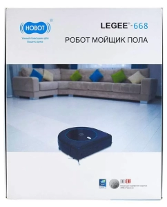 Купить Робот-пылесос HOBOT Legee 668 черный  в E-mobi