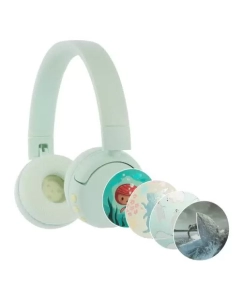 Купить Беспроводные наушники Onanoff BuddyPhones Pop Fun Green в E-mobi