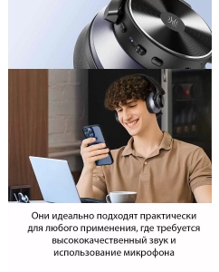 Купить Беспроводные наушники OneOdio A10 Black  в E-mobi