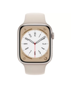 Купить Смарт-часы Apple Watch Series 8 45mm Starlight Aluminium Sport S/M  в E-mobi