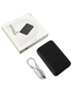 Купить Внешний аккумулятор Xiaomi Mi Solove W12, 5000 мАч, 3 А, MagSafe, быстрая зарядка, черный  в E-mobi