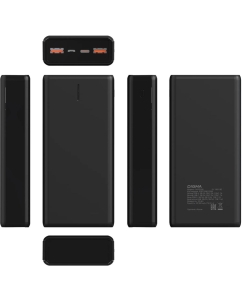 Купить Внешний аккумулятор Power Bank Digma DGPF20B,  20000мAч,  черный dgpf20b22pbk  в E-mobi