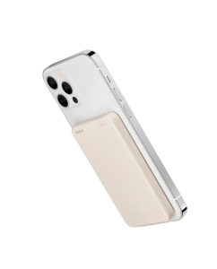 Купить Внешний аккумулятор (Power Bank) Solove W9, 5000мAч, бежевый [w9 beige rus] в E-mobi