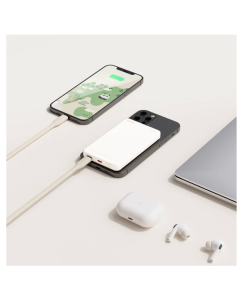 Купить Внешний аккумулятор (Power Bank) Solove W9, 5000мAч, белый [w9 white rus]  в E-mobi