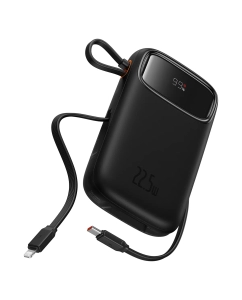 Купить Внешний аккумулятор CN-Baseus Qpow2 Dual-Cable Digital Display Fast Charge 10000mAh в E-mobi