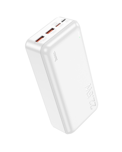 Купить Внешний аккумулятор Hoco J101B 30000 мА/ч для мобильных устройств, белый в E-mobi