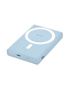 Купить Внешний аккумулятор Rocket Hold 5000 мА/ч для мобильных устройств, голубой  в E-mobi