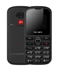 Купить Телефон teXet TM-B316  Черный в E-mobi