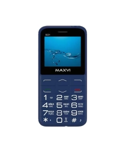 Купить Мобильный телефон Maxvi B231 Blue  в E-mobi