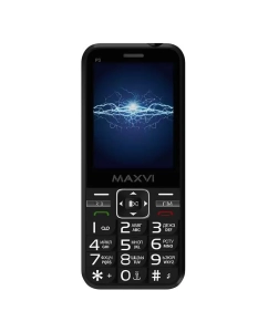 Купить Мобильный телефон Maxvi P3 Black  в E-mobi