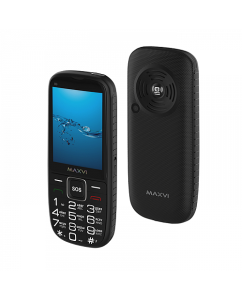 Купить Мобильный телефон Maxvi B9 Black в E-mobi