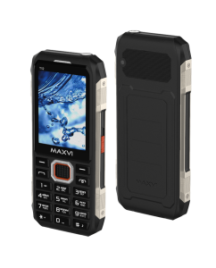 Купить Сотовый телефон Maxvi T12 Black в E-mobi